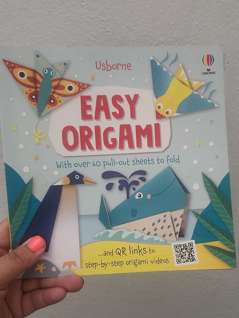 Usborne Easy Origami – Blue Crafts Book for Kids